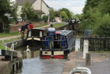 Glascote Basin. A UK Canal Boating Location
